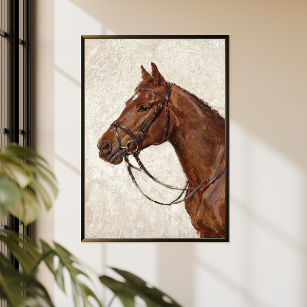 Majestic Motion – Abstract Horse Artwork
