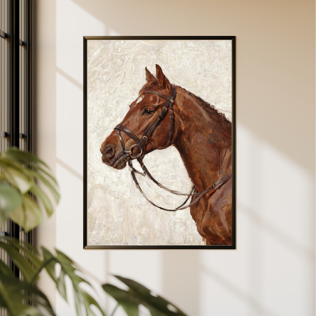 Majestic Motion – Abstract Horse Artwork