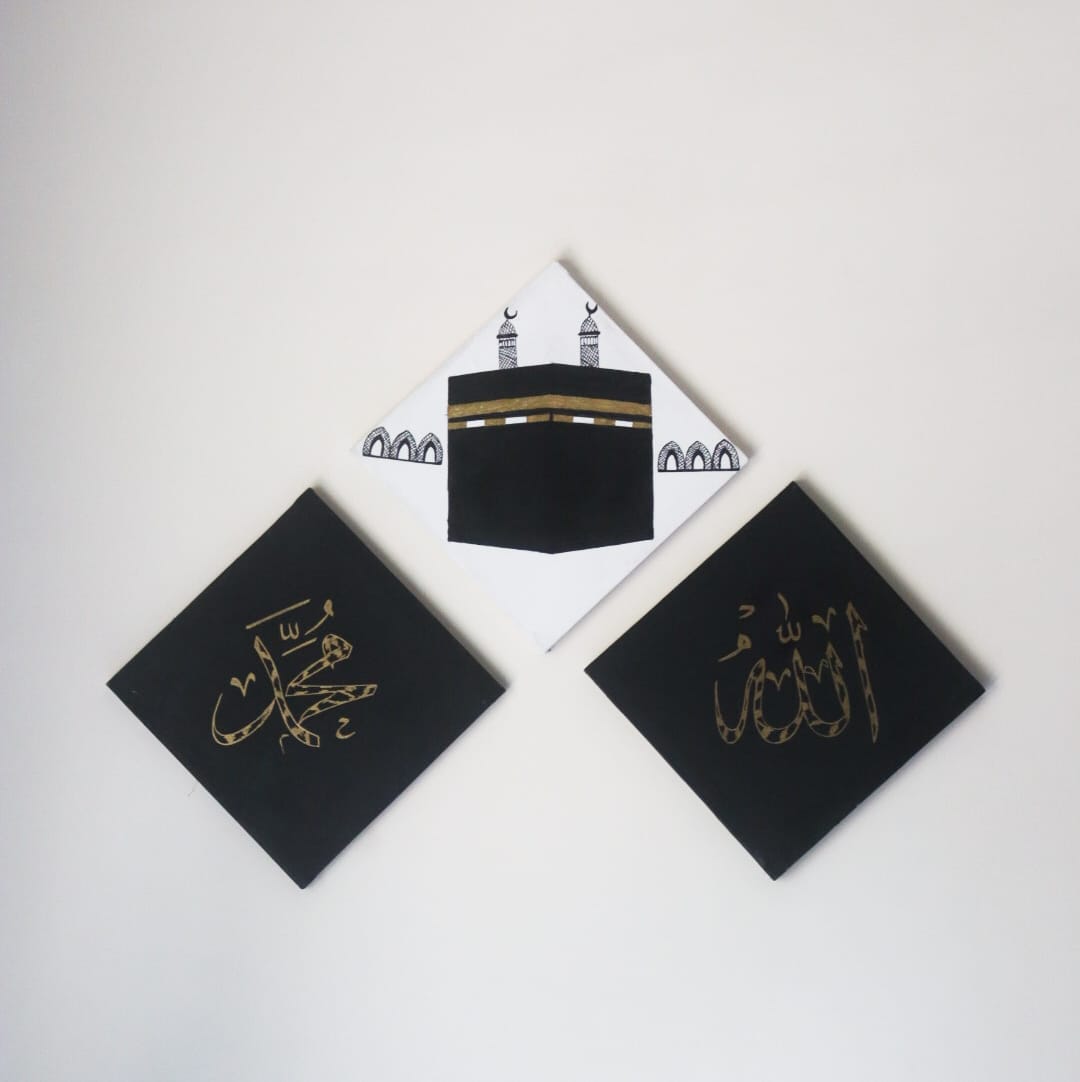 Set of 3 Canvases B&W