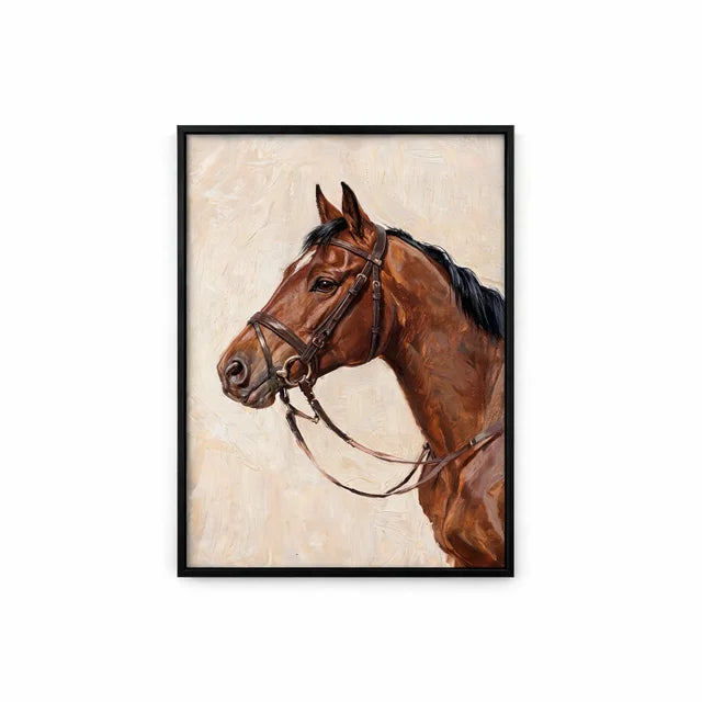 Majestic Motion – Abstract Horse Artwork